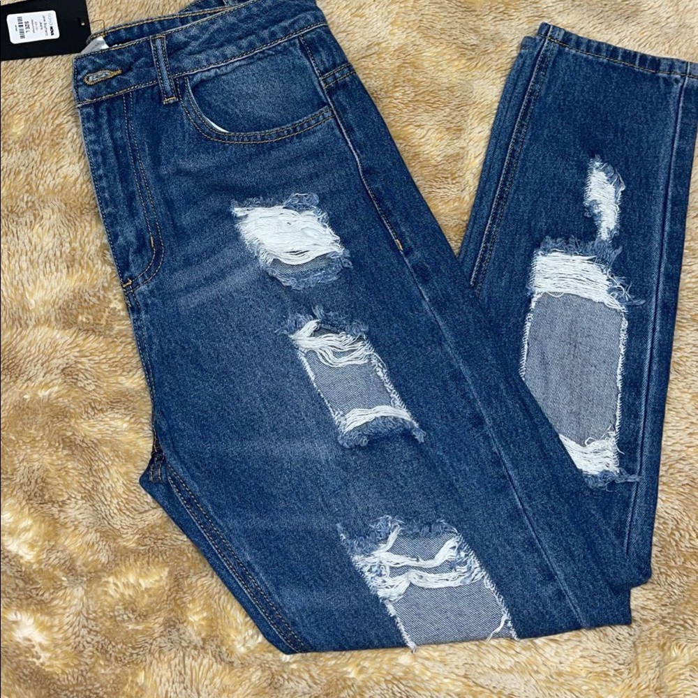 New ripped fashion nova jeans